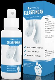 Clearfungan - kde koupit - proti pocení nohou - složení - Amazon