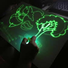 Fluorescent Drawing Board - magický obraz - česká republika - složení - kapky